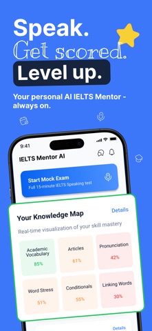 IELTS Mentor AI: Speaking Prep Screenshot 1 of 6
