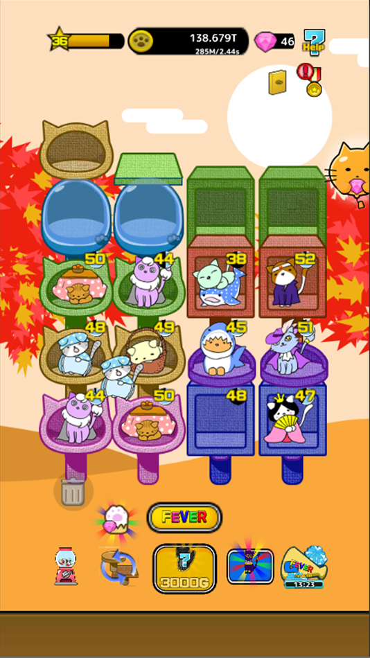 #2. Cat puzzle -My Cat Tree- (iOS) 由: minoru yamazaki