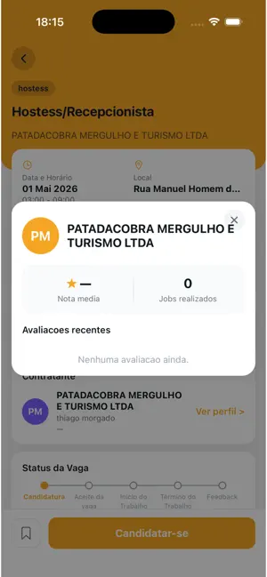 Freela Serviços iPhone screenshot 6