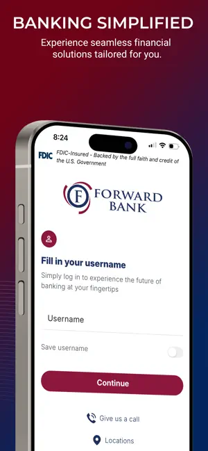 Forward Bank Business Banking screenshot 1