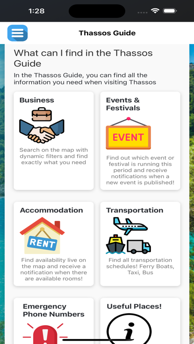 Thassos Guide Screenshot