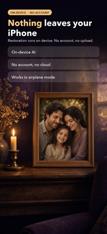 Revive: Restore Old Photos AI iPhone screenshot