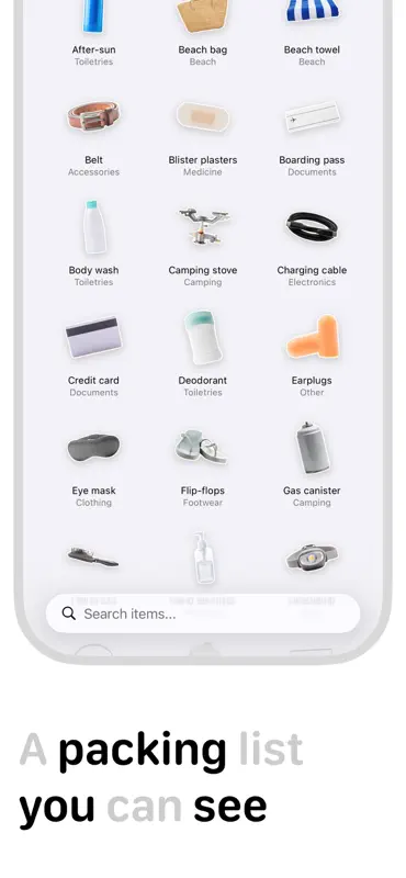 PackGoat - Bag Essentials screenshot 4 of 6
