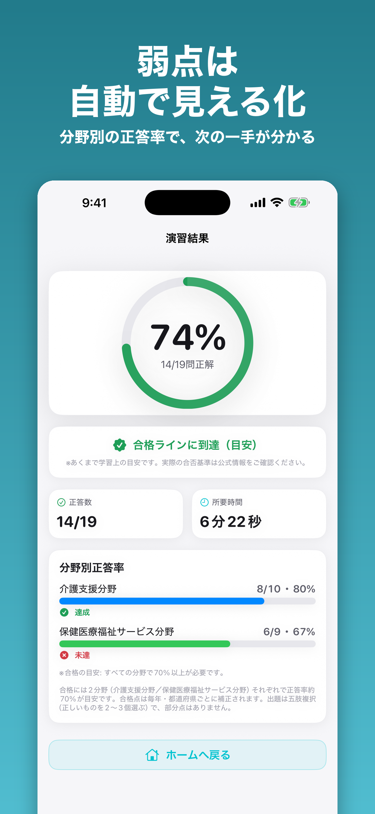 ケアマネ 過去問・問題集 screenshot 5