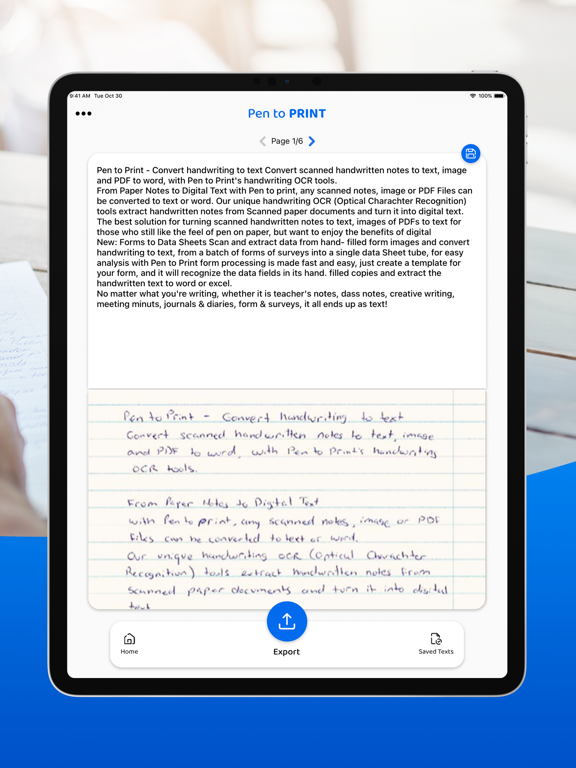Screenshot #5 pour Écriture en Texte & Word OCR