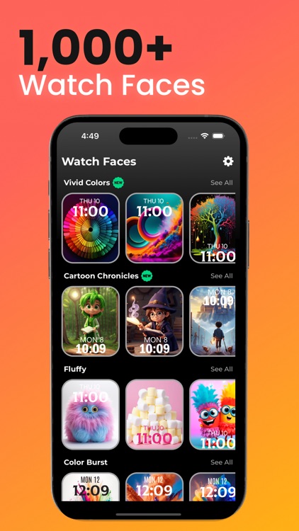 Watch Faces Gallery AI screenshot-4