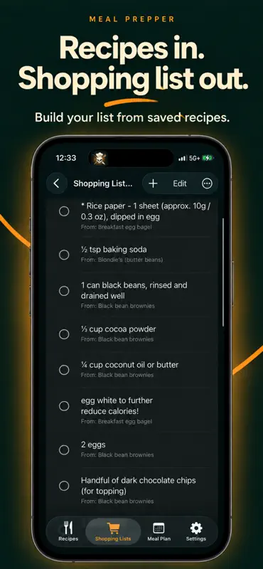 Meal Prepper: Recipe Keeper screenshot 6 of 7