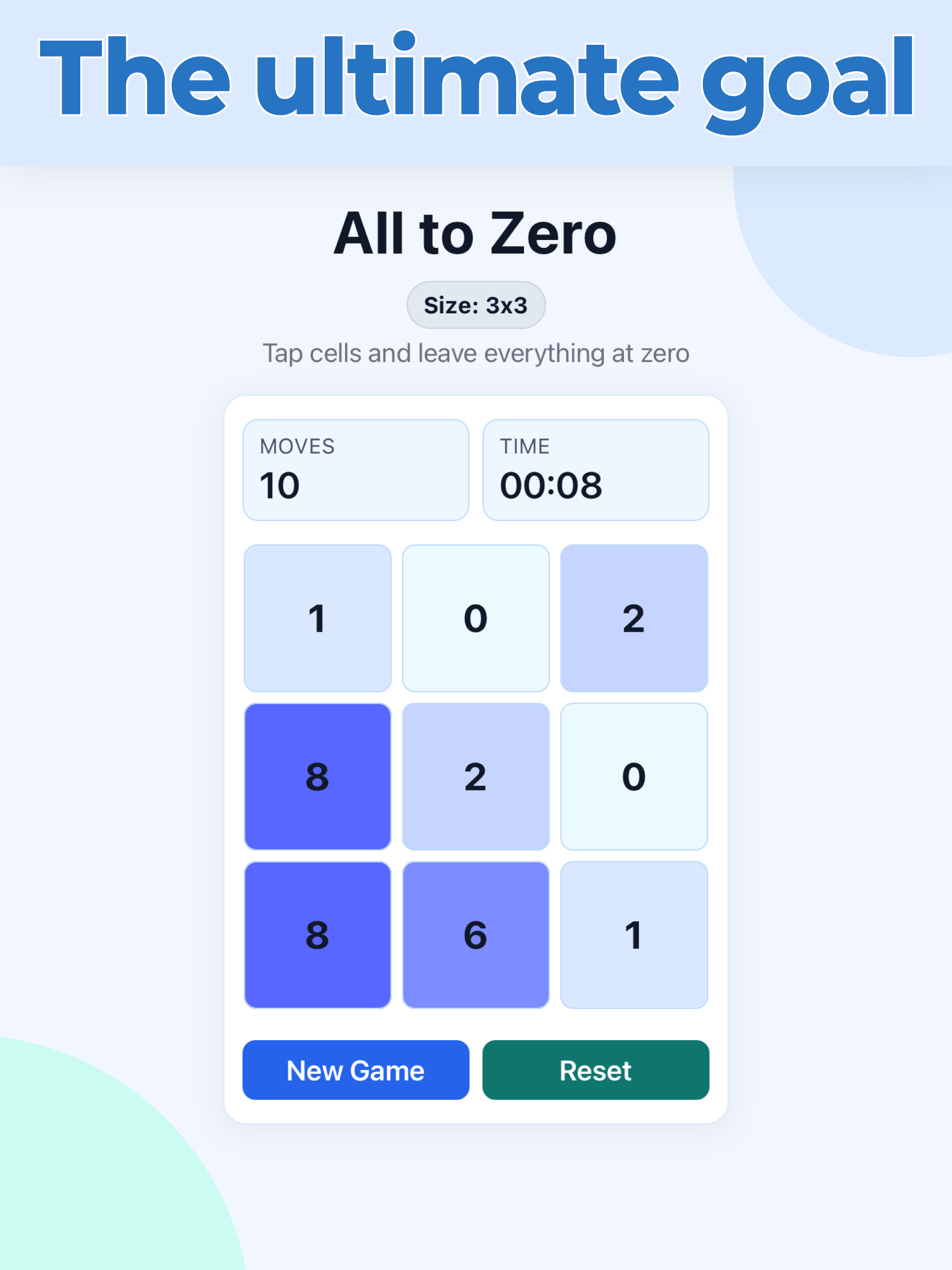 All to Zero: Logic Puzzle screenshot 4