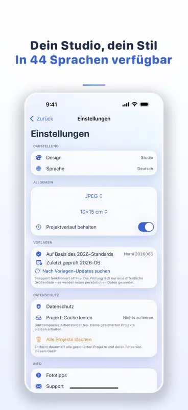Snapport: Pass- & Ausweisfoto screenshot 10 of 10