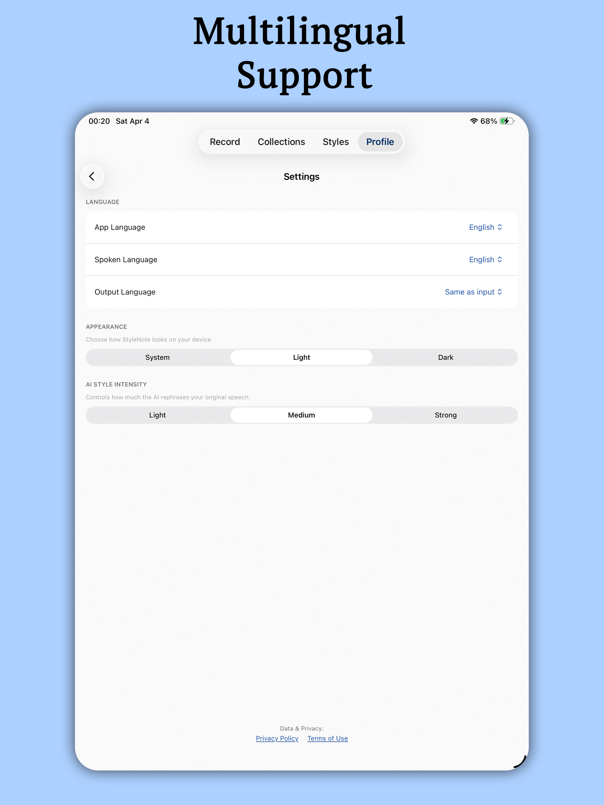 StyleNote AI: Voice to Notes screenshot 16