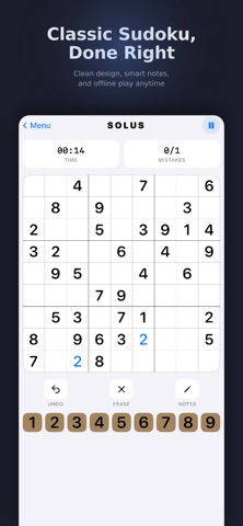 Sudoku - Grid Master Screenshot 1 of 6
