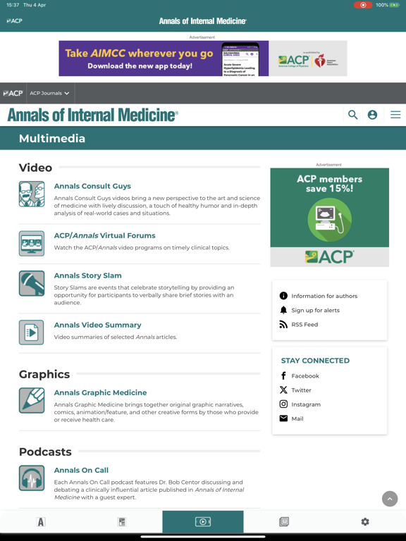 Screenshot #6 pour Annals of Internal Medicine
