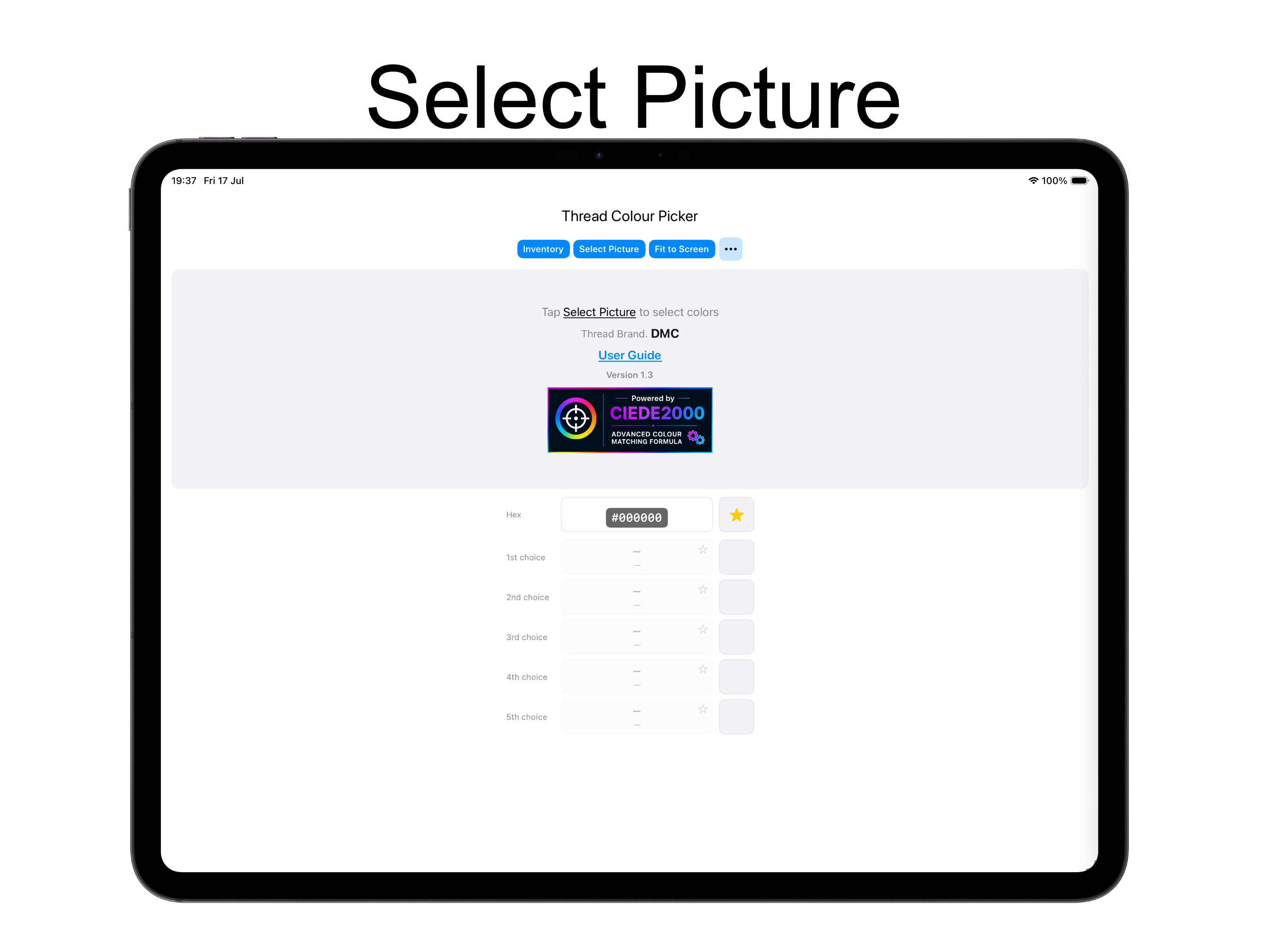 Thread Colour Picker screenshot 9