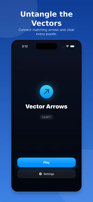 Vector Arrows - Line Puzzle screenshot 1