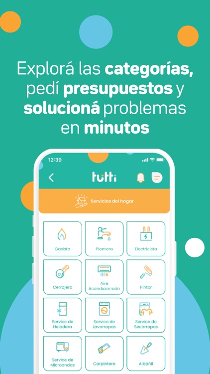 Tutti: Servicios para el Hogar