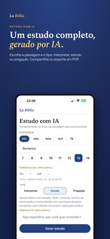 App da Bíblia: Estudo com IA iPhone screenshot 3
