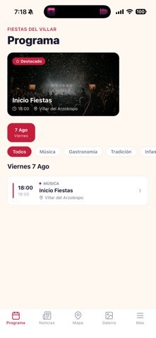Fiestas Del Villar screenshot