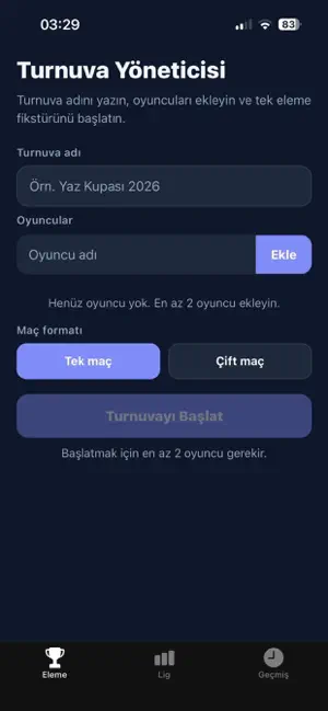Football Tournaments Maker screenshot 1