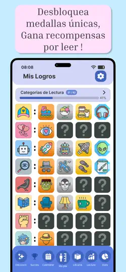 Captura de pantalla de Book Nova: Lecturas Y Retos en iPhone 5