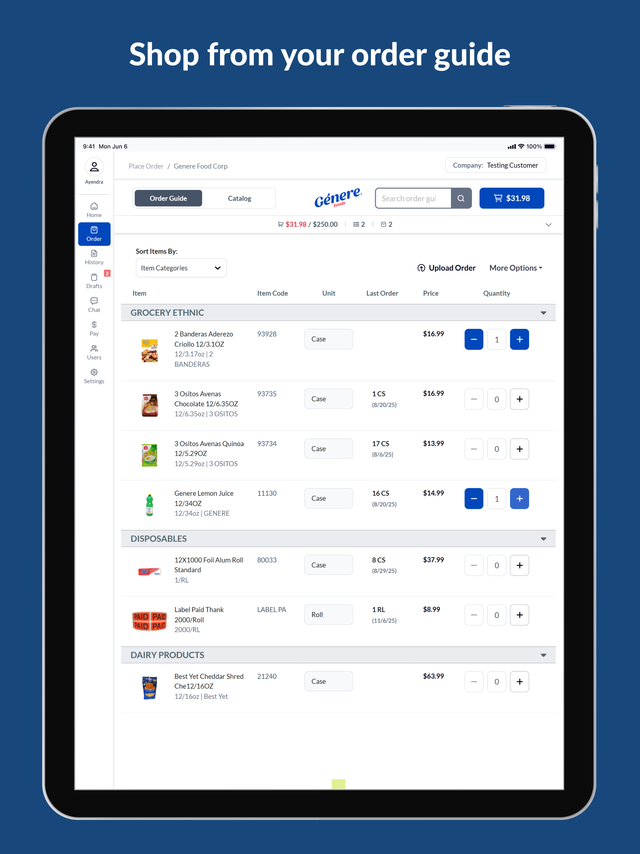 Genere Foods screenshot 10