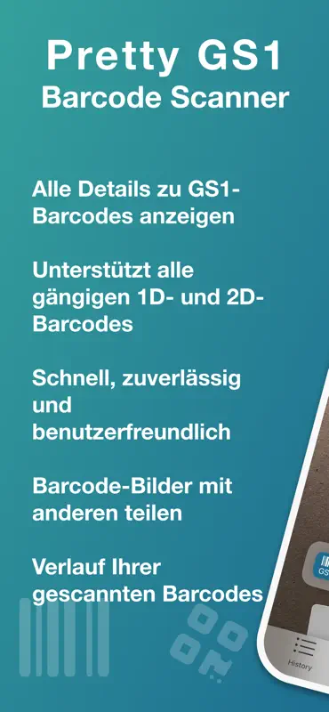 Pretty GS1 Barcode Scanner screenshot 1 of 7