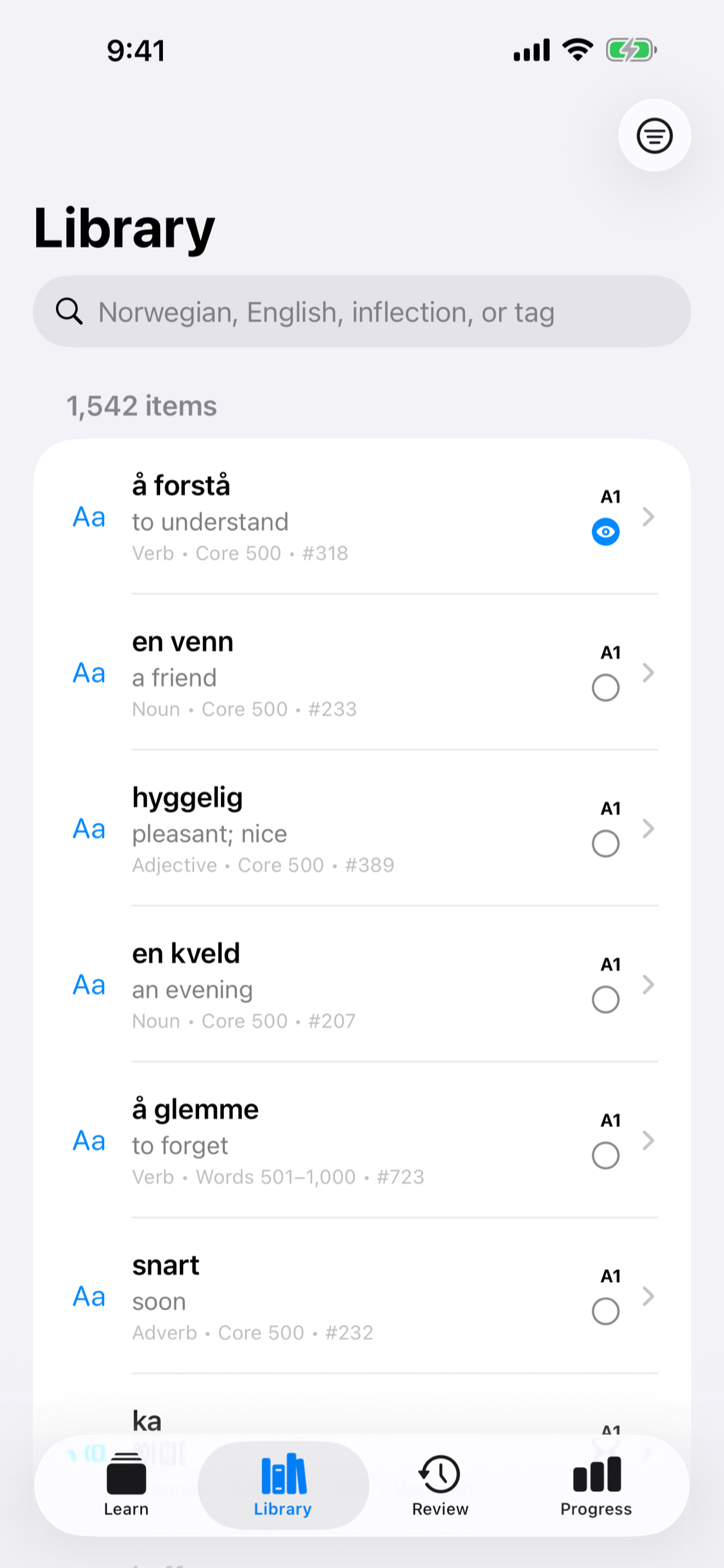 Daily Norsk screenshot 5