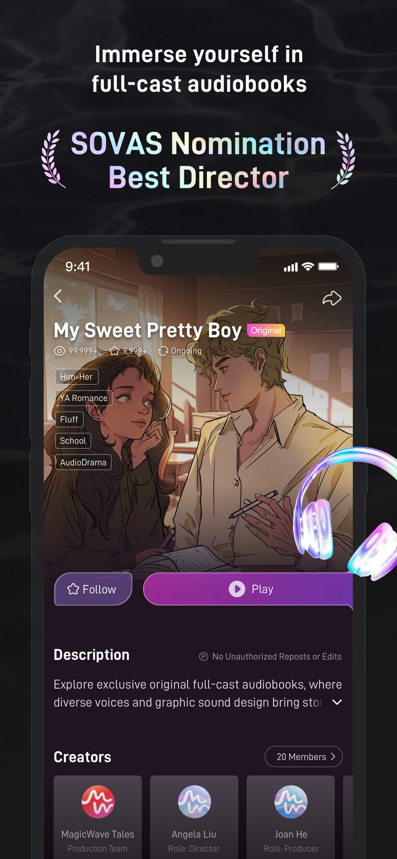 MagicWave: Spicy Audio Stories screenshot 3