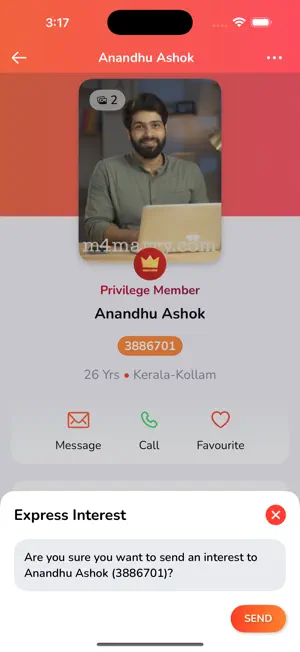 M4marry - Matrimony App screenshot 2