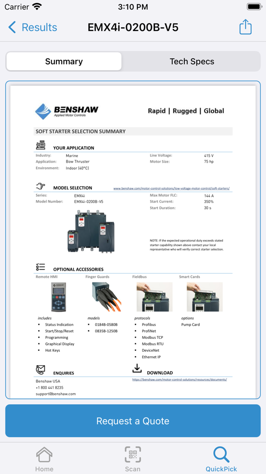 #7. Benshaw Start Here (iOS) 由: AUCOM ELECTRONICS LIMITED