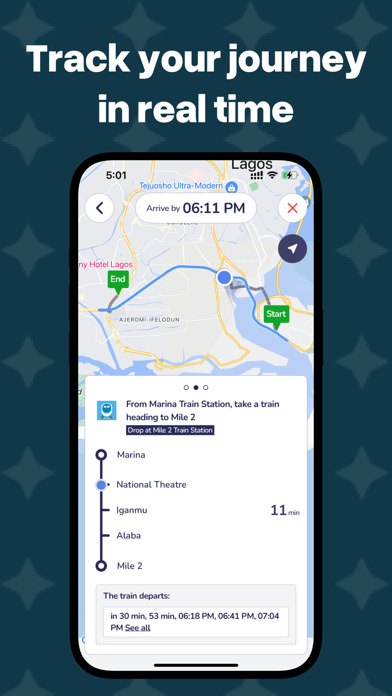 OrnaMap: Lagos Transport App Screenshot