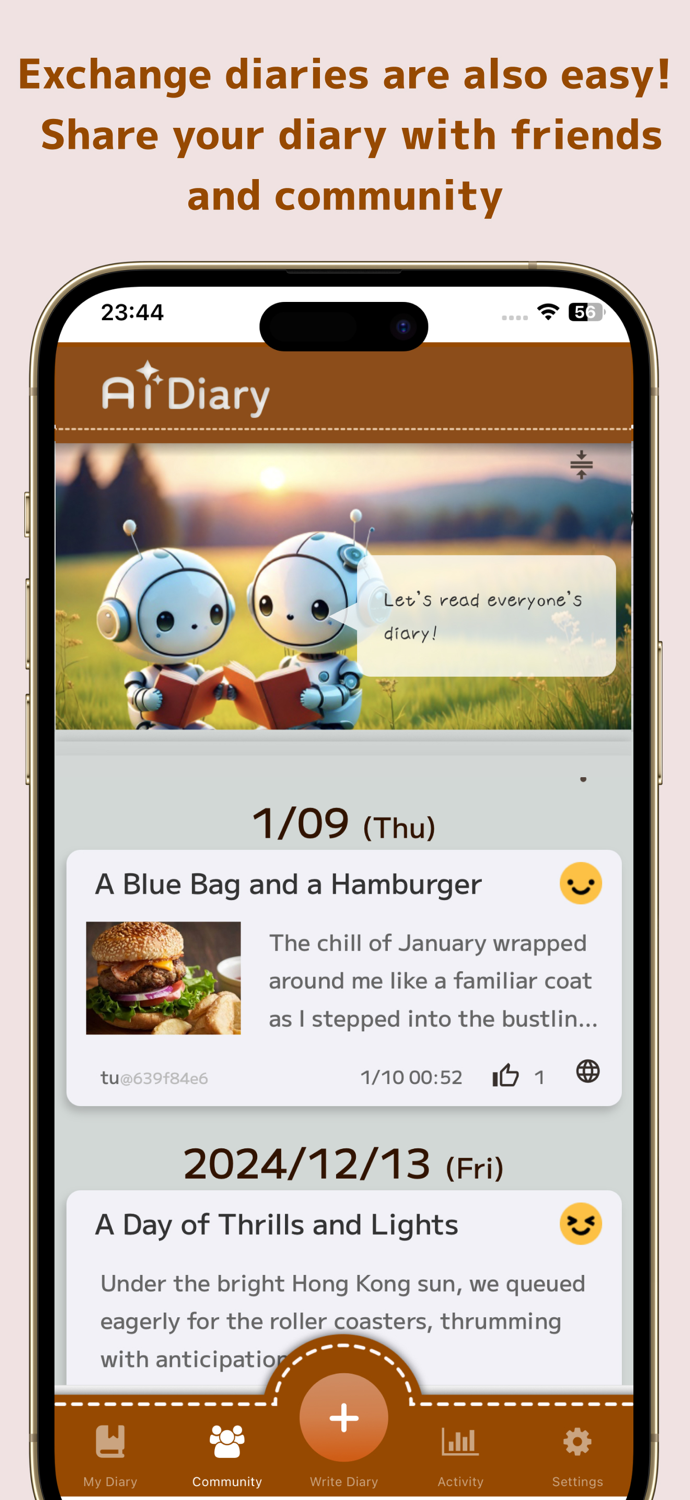 AI Diary - AI Support Diary