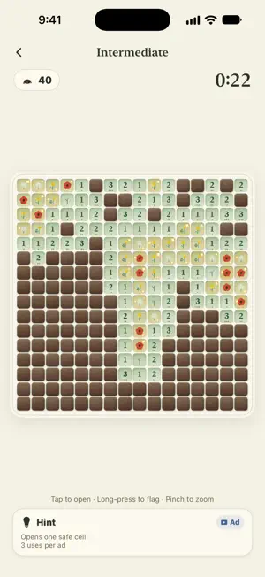 Sweepfield: Minesweeper Puzzle screenshot 1