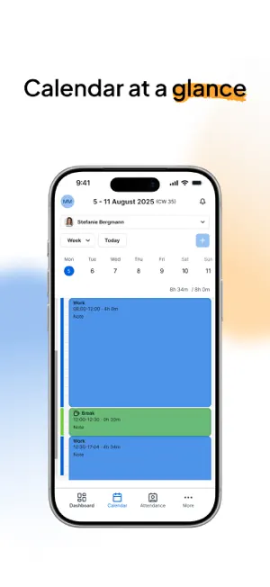 TimeTac screenshot 2