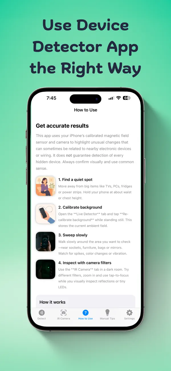 Screenshot #3 pour Electronic Device Detector