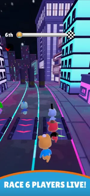Paty Path: Cat Parkour Runner screenshot 1
