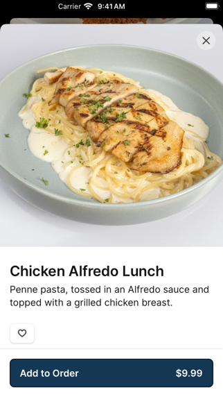 La Fontana Italian Restaurant iPhone screenshot 4 - Food & Drink app