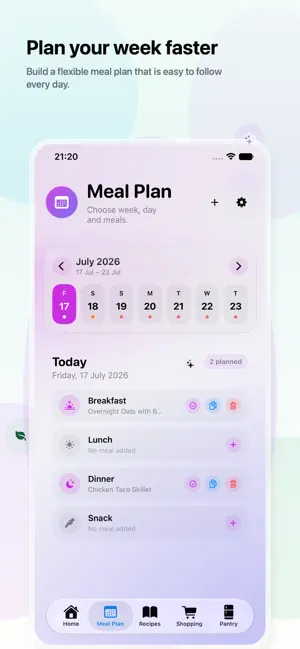 MealPing - Smart Meal Planner screenshot 2