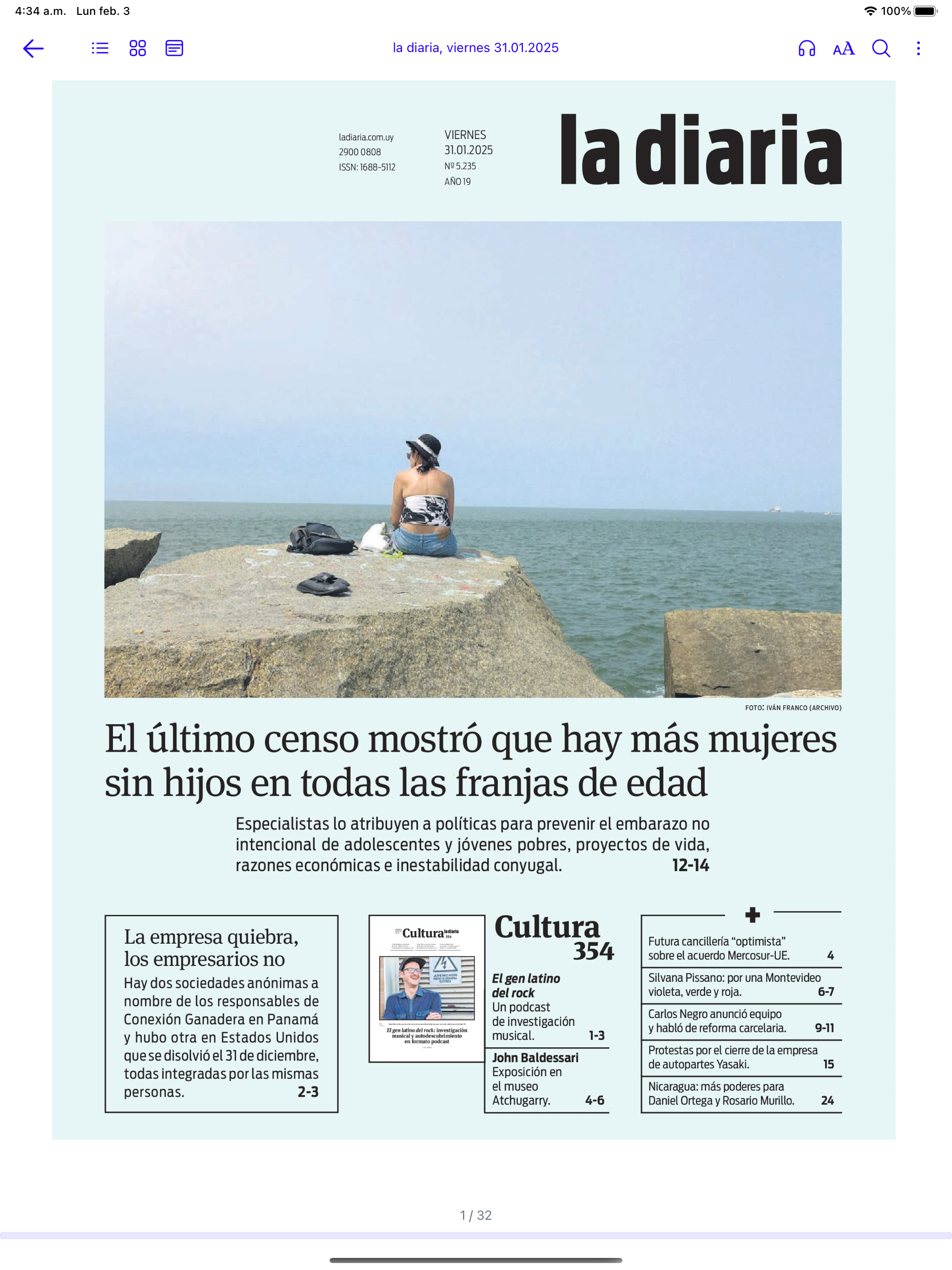 la diaria | Edición Papel