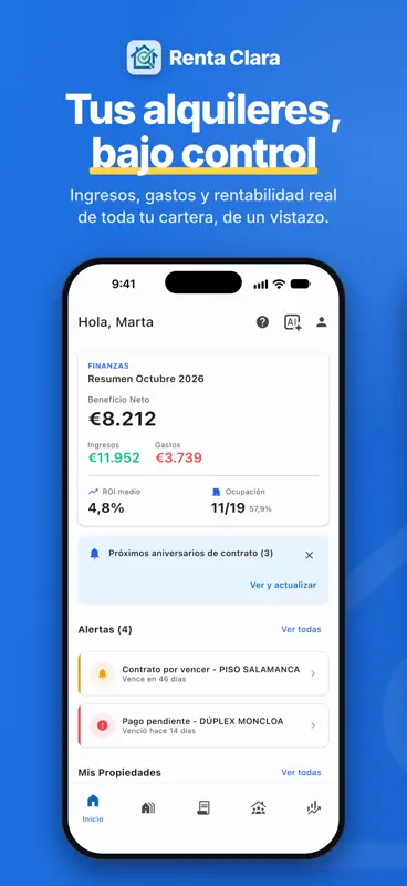 Renta Clara: Gestión Alquiler screenshot 1 of 8