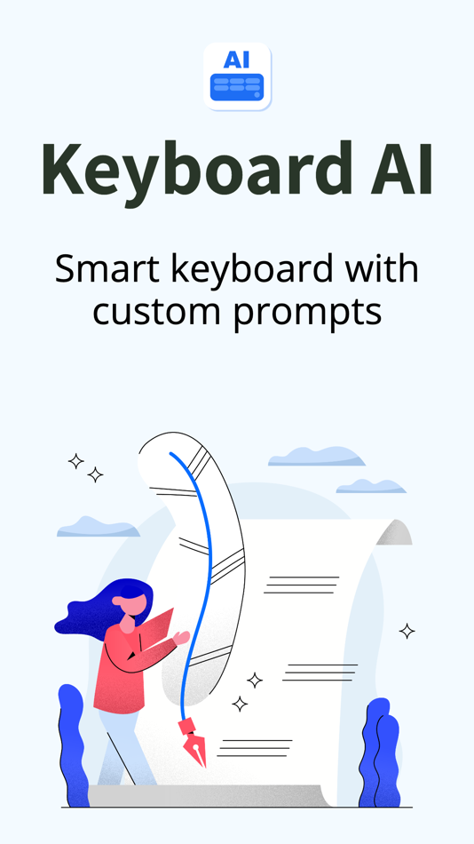 #1. APP Keyboard AI (iOS) De: Andrii Panasiuk