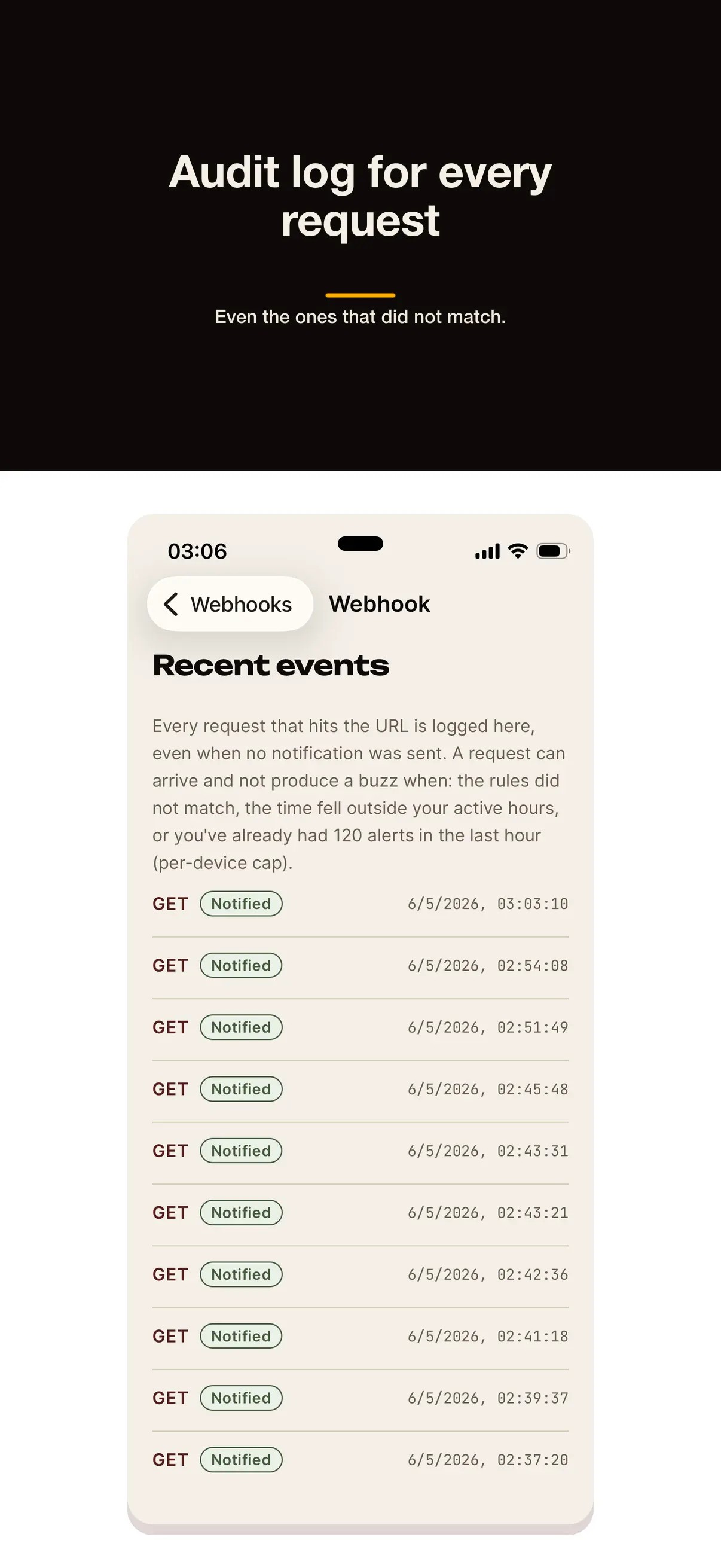 #8. Webhook Notifier (iOS) Ved: Alltrons B.V.