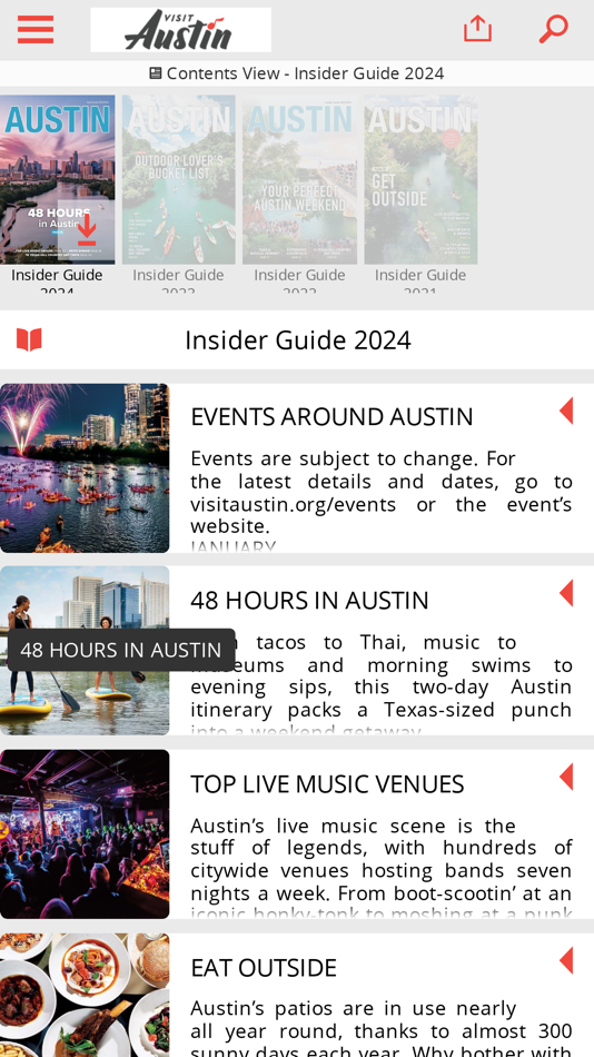 #7. Austin Insider Guide (iOS) 由: Austin Convention and Visitors Bureau
