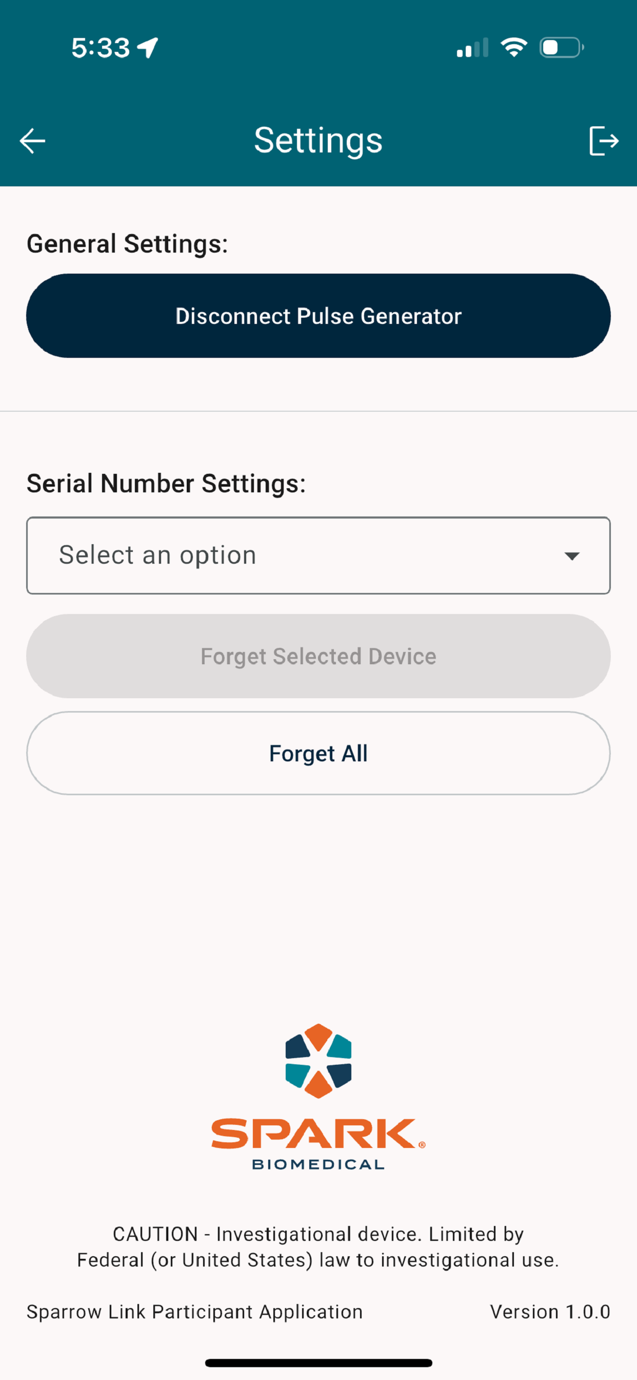 Sparrow Link Participant screenshot 4