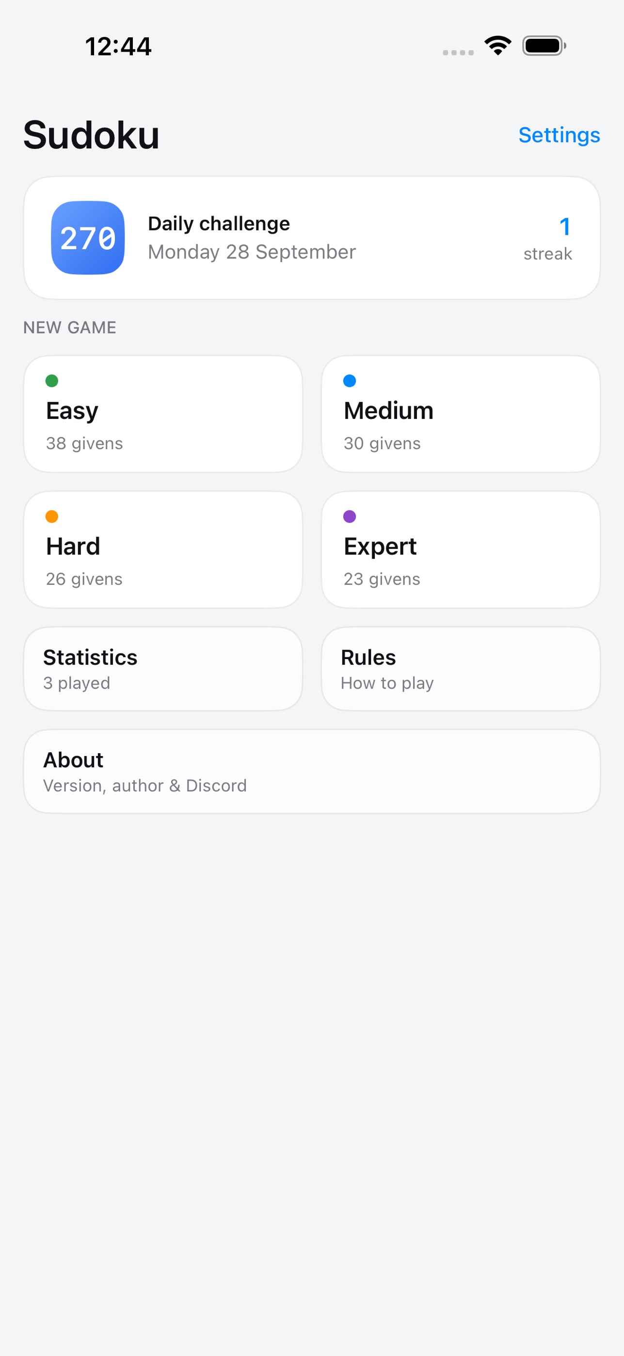 Screenshot 6 of Sudoku by reppo.games