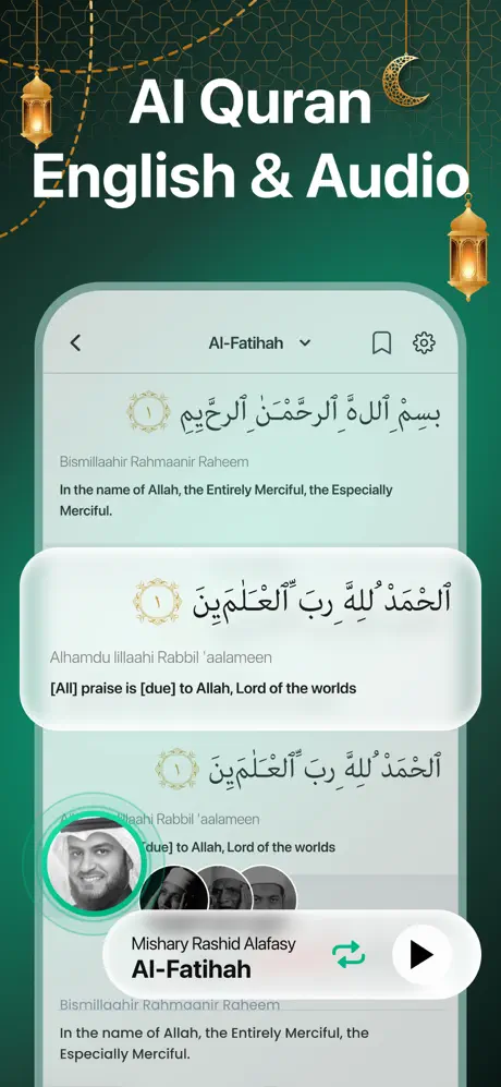 AI Quran English & Audio