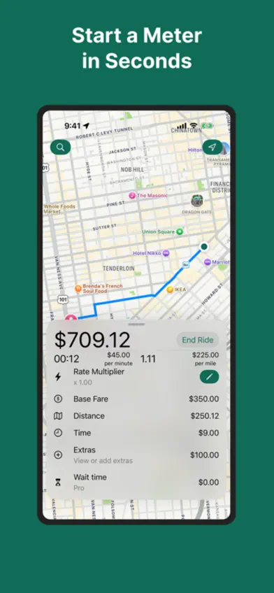 Taximeter - Meter App screenshot 2