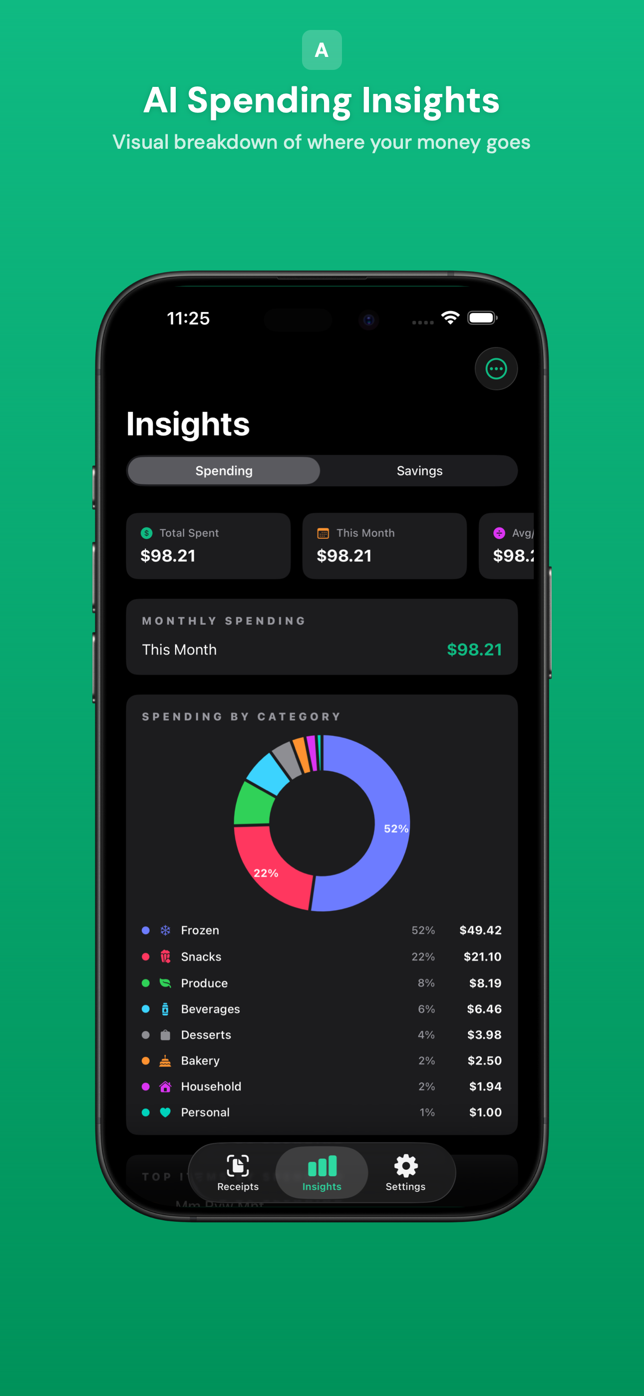 Aisle - AI Receipt Scanner screenshot 3