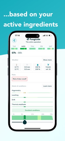 HYGO, agronomy & weather iPhone screenshot