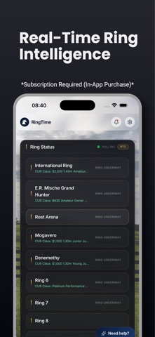 RingTime Horse Show Companion screenshot