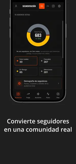 FanForge screenshot 1